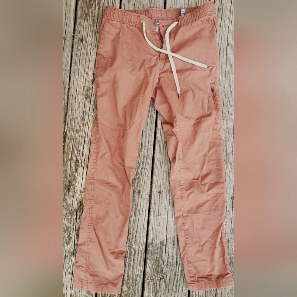Vuori Ripstop Pants, womens small, terracotta